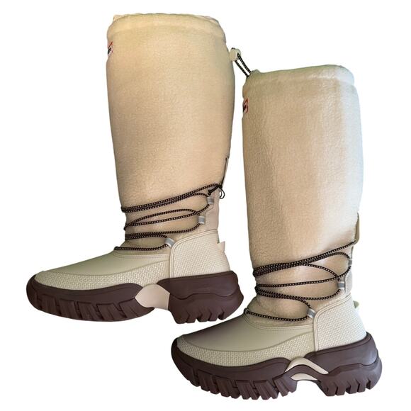 Hunter Wanderer Fleece Waterproof Tall Boot - size 6 - R1 - Picture 6 of 11